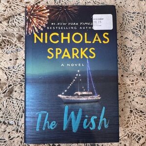 (3/$19.20) 📔 The Wish Hardcover Novel
